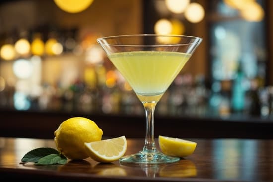 Cóctel Lemon Drop Martini